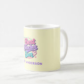 Bester Lehrer überhaupt! Benutzerdefinierter Retro Kaffeetasse (VorderseiteRechts)