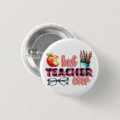 Bester Lehrer überhaupt Button (Vorne & Hinten)