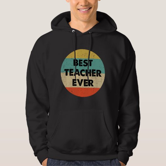Bester Lehrer überhaupt Hoodie (Vorderseite)