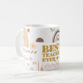 bester Lehrer überhaupt Kaffeetasse (Vorderseite Links)