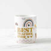 bester Lehrer überhaupt Kaffeetasse (Mittel)
