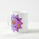 Bester Lehrer überhaupt! Kaffeetasse (Vorderseite Links)