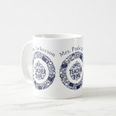 Bester Lehrer überhaupt Kaffeetasse (Vorderseite Links)