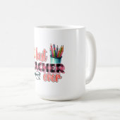 Bester Lehrer überhaupt Kaffeetasse (VorderseiteRechts)