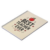 Bester Lehrer überhaupt  Notizblock (Linke Seite)