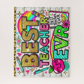 Bester Lehrer überhaupt Puzzle (Vertikal)