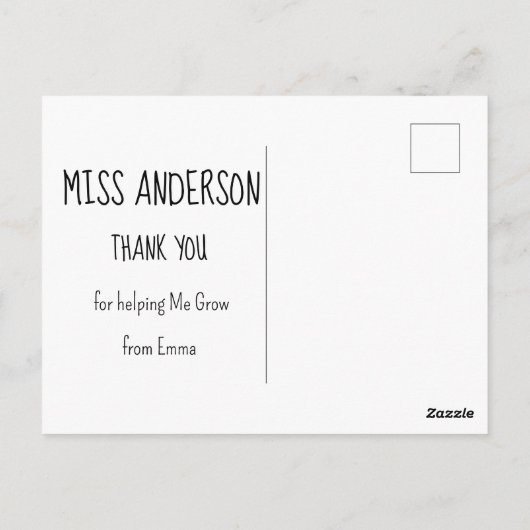 Bester Lehrer überhaupt Winter-Pinguin-Design Postkarte (Rückseite)