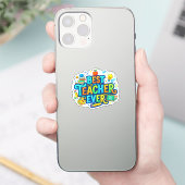Bester Lehrer überhaupt | Würdigung Aufkleber (Telefon)
