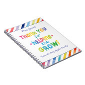 Bester Lehrer Vielen Dank, dass Sie uns beim Erste Notizblock (Rechte Seite)