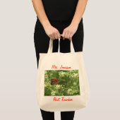 Bester Lehrer, Wertschätzung, Danke, Butterfly Tragetasche (Vorderseite (Produkt))