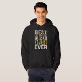 Bester Leopard-Gecko-Vater Aller Zeiten Leopard-Ge Hoodie (Vorne ganz)