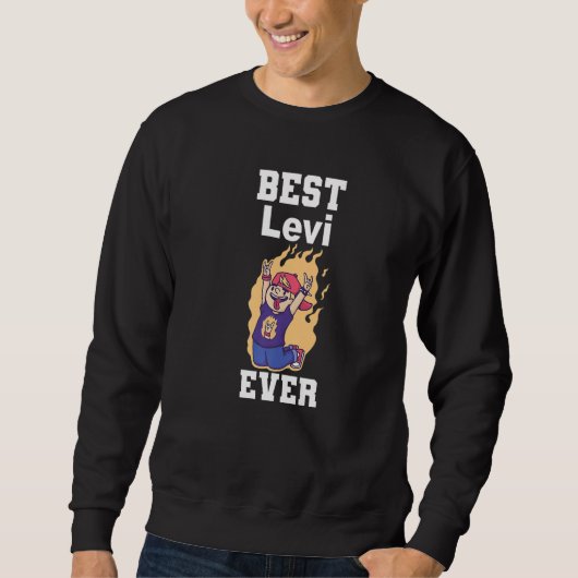 Bester Levi je Sweatshirt (Vorderseite)