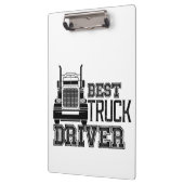 Bester LKW-Fahrer Klemmbrett (Links)