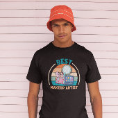 Bester Makeup-Künstler - Retro T-Shirt
