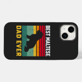 Bester maltesischer Vater aller Zeiten, maltesisch Case-Mate iPhone Hülle (Rückseite (Horizontal))
