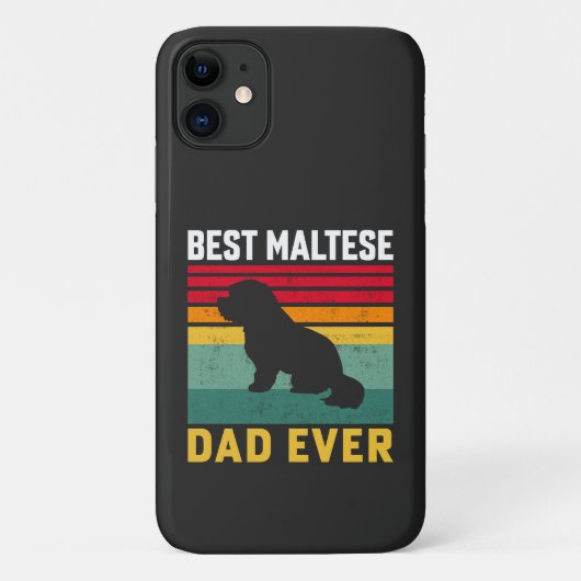 Bester maltesischer Vater aller Zeiten, maltesisch Case-Mate iPhone Hülle (Rückseite)