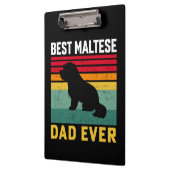 Bester maltesischer Vater aller Zeiten, maltesisch Klemmbrett (Links)