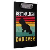 Bester maltesischer Vater aller Zeiten, maltesisch Klemmbrett (Rechts)