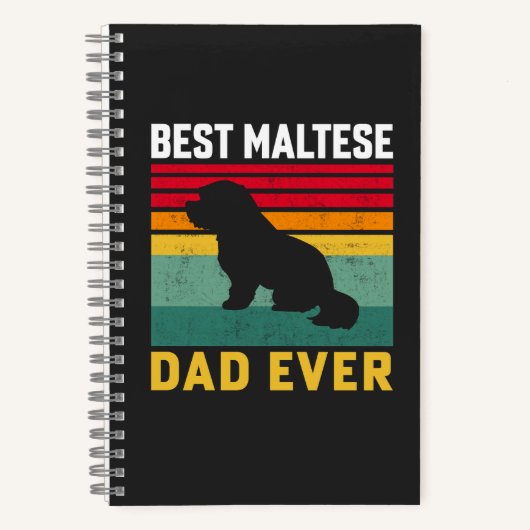 Bester maltesischer Vater aller Zeiten, maltesisch Notizblock (Vorderseite)
