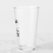 Bester Mama-jemals-Personalisierter Name Glas (Links)