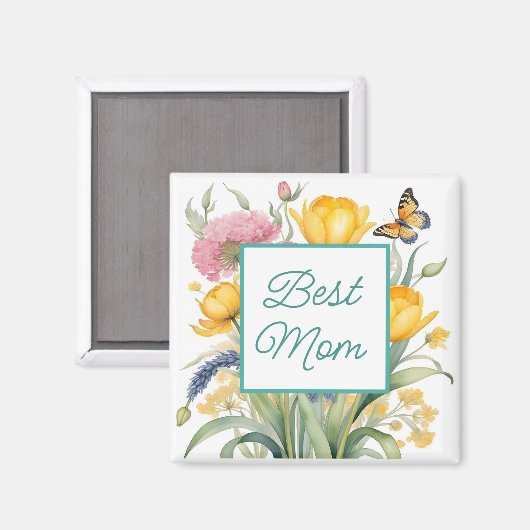 Bester Mama-Magnet Magnet (Vorderseite/Rückseite)