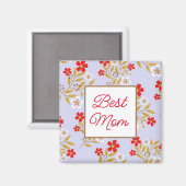 Bester Mama-Magnet Magnet (Vorderseite/Rückseite)