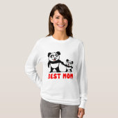 Bester Mama-Panda T-Shirt (Vorne ganz)