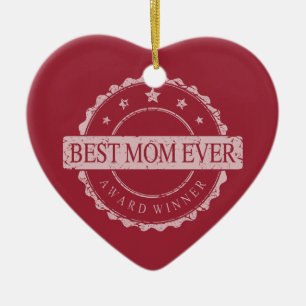 Bester Mamaüberhaupt - Sieger-Preis - Grunge Keramikornament