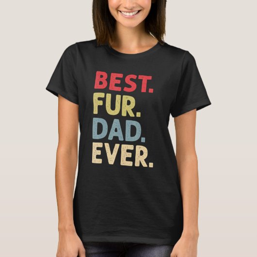 Bester Mann Für Dad Ever Für Männer Katze Daddy Od T-Shirt (Vorderseite)