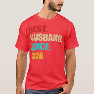 Bester Mann seit 2020 1. Hochzeitstag T-Shirt
