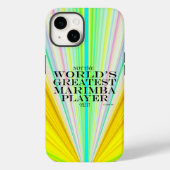 Bester Marimba Player und Fall-Mate-iPhone-Fall Case-Mate iPhone Hülle (Rückseite)