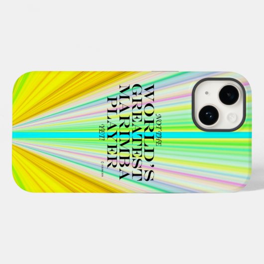 Bester Marimba Player und Fall-Mate-iPhone-Fall Case-Mate iPhone Hülle (Rückseite (Horizontal))