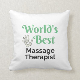 Bester Massagetherapeut der Welt Kissen