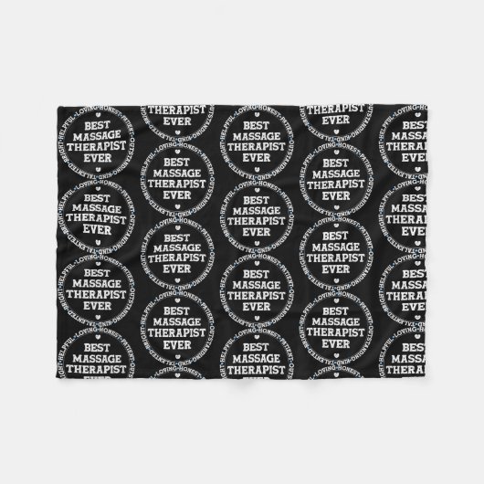Bester Massagetherapeut je Massagetherapie  Fleecedecke (Vorderseite (Horizontal))