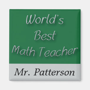 Bester Mathe-Lehrer der Welt Magnet
