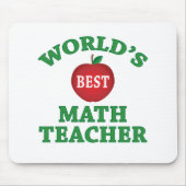 Bester Mathe-Lehrer der Welt Mousepad (Vorne)