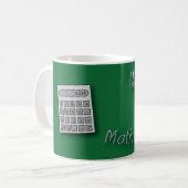 Bester Mathe-Professor der Welt Kaffeetasse (Vorderseite Links)