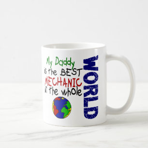 Bester Mechaniker in Welt 2 (Vati) Kaffeetasse