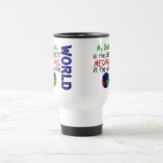 Bester Mechaniker in Welt 2 (Vati) Reisebecher (Mittel)