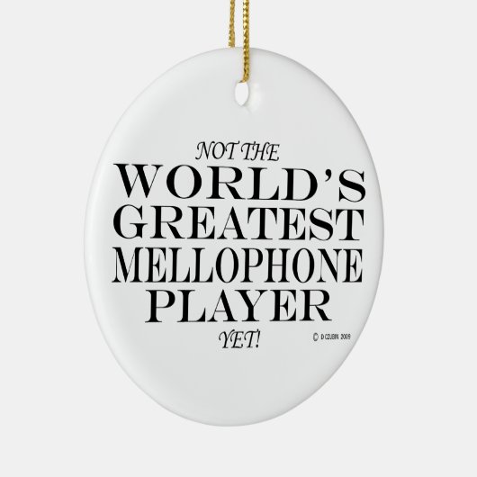 Bester Mellophone Player und Keramik Ornament (Rechts)