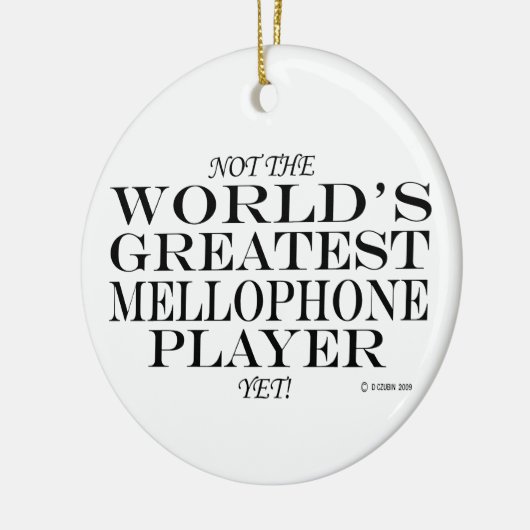 Bester Mellophone Player und Keramik Ornament (Links)