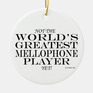 Bester Mellophone Player und Keramik Ornament