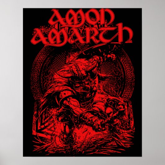 Bester Merch von Amon Amarth Band Music Fan Gesche Poster (Vorne)