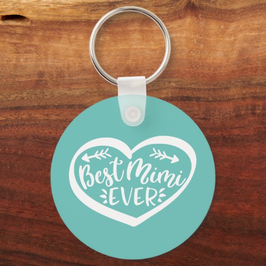 Bester Mimi je Schlüsselanhänger (Vorderseite)