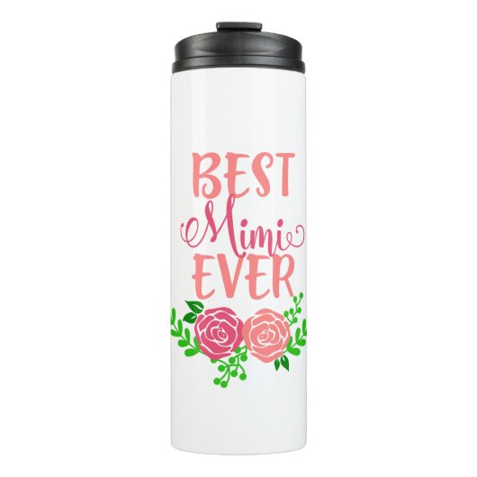 Bester Mimi je Thermosbecher (Vorderseite)