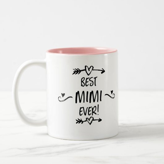 Bester Mimi je Zweifarbige Tasse (Links)