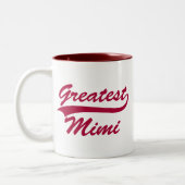 Bester Mimi Zweifarbige Tasse (Links)