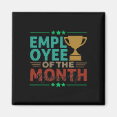 Bester Mitarbeiter des monatlichen Runner Up Offic Magnet (Vorne)