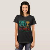 Bester Mitarbeiter des monatlichen Runner Up Offic T-Shirt (Vorne ganz)
