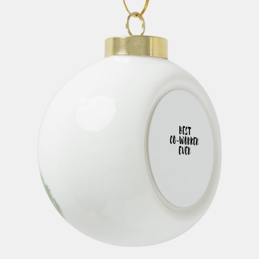 Bester Mitarbeiter je Keramik Kugel-Ornament (Links)